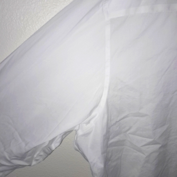 Alfani Regular Fit White Dress Shirt XXL 18-18½ 36-37 Long Sleeve Men's - Picture 4 of 4